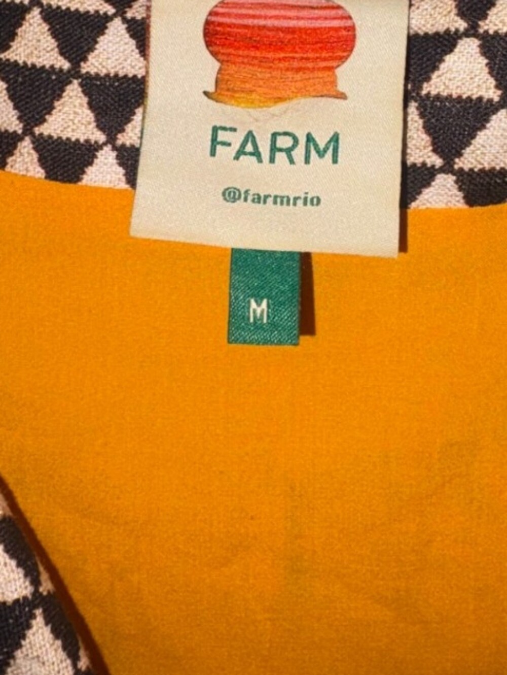 FARM Rio Yellow Embroidered Maxi Dress with Multicolor Accents - Picture 5 of 10